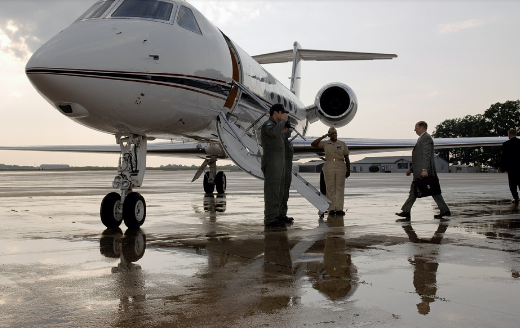 Travelling by using private jet is safe